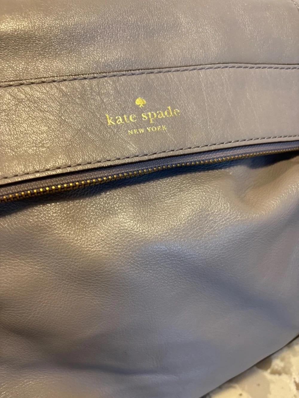 Kate Spade Fremont Place Travel Carmen Handbag In Hare Grey